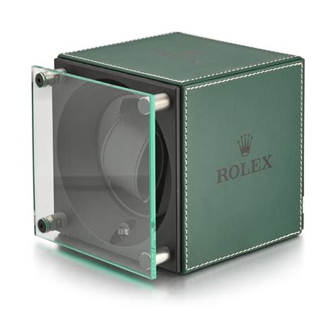 rolex rotating watch box.